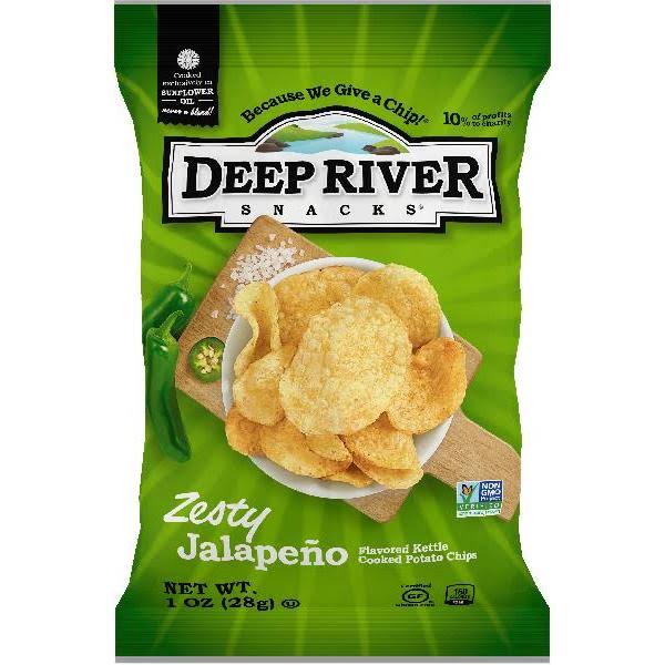 Kettle Potato Chip Zesty Jalapeno C321