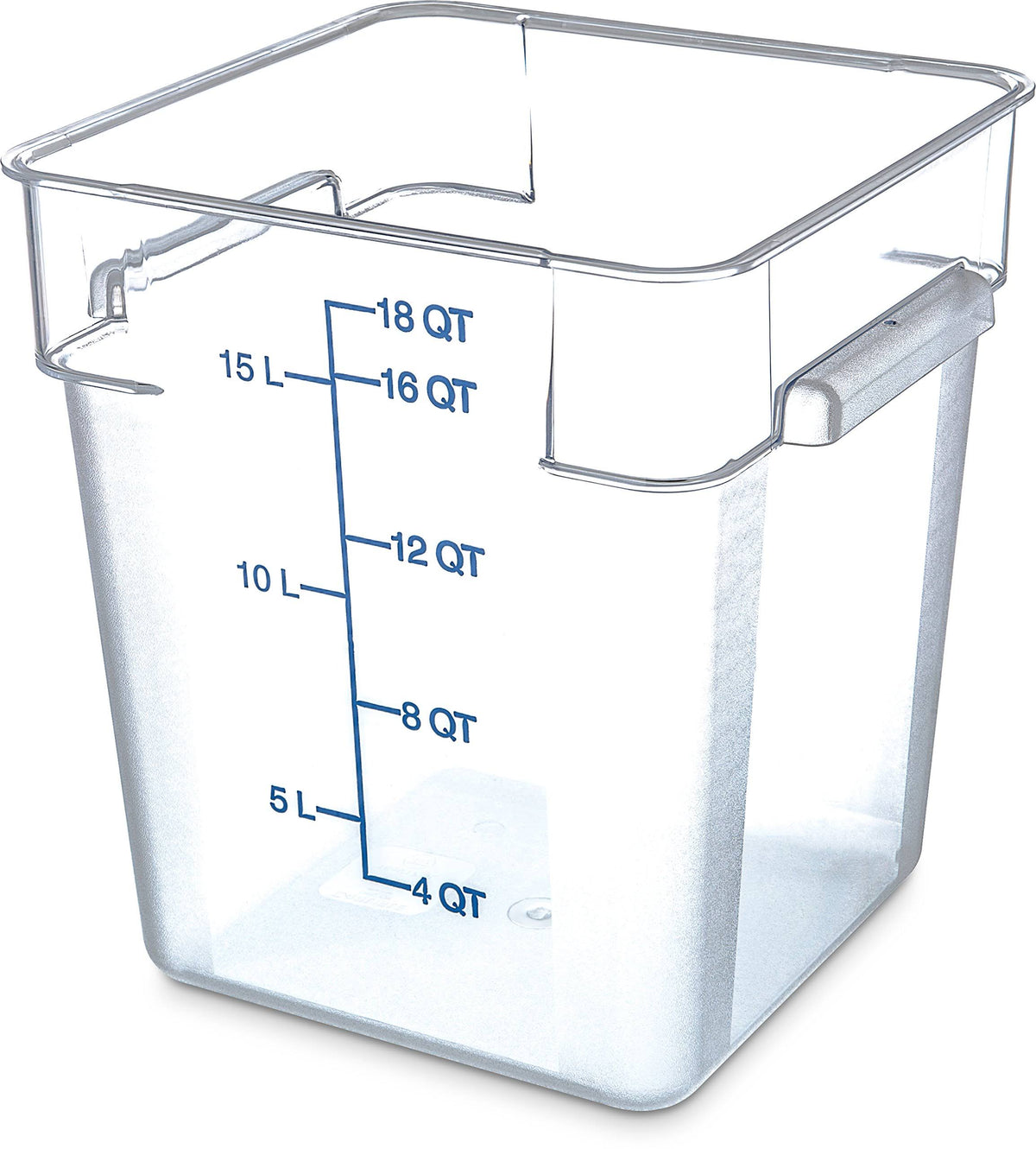 18 qt White Square Food Container I556921