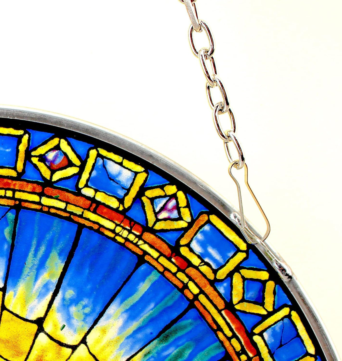 Round Stained Glass Window Hangings Z343208