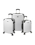 Pear White 3-Piece Hardside Expandable Spinner Set B63304