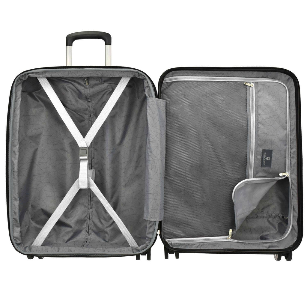 Pear White 3-Piece Hardside Expandable Spinner Set B63304