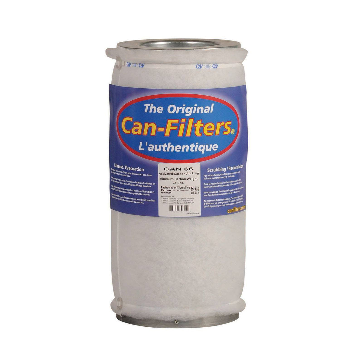 Can Filter 66 W/O Flange S43846