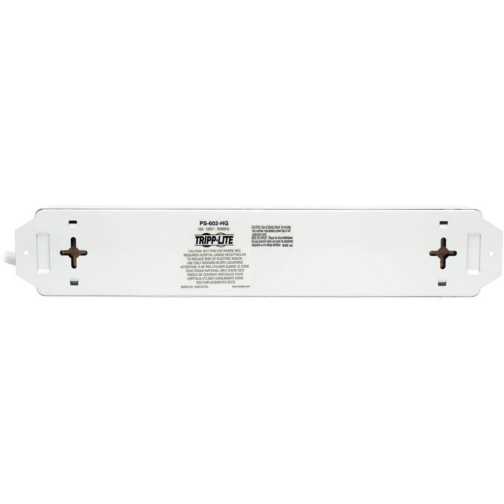 6-Outlet Medical Power Strip 15ft Cord X2074