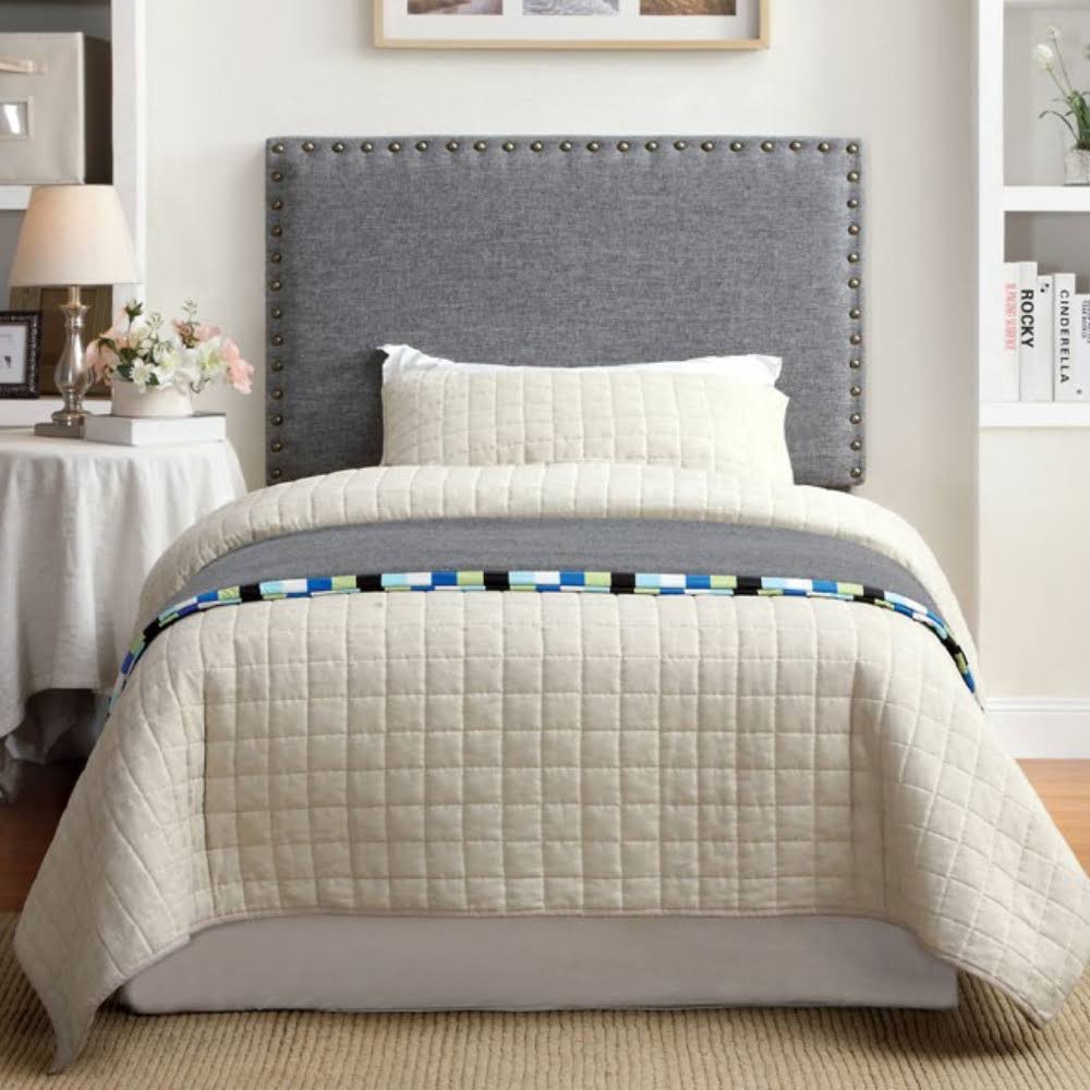 Gray Twin Headboard U459