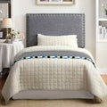 Gray Twin Headboard U459