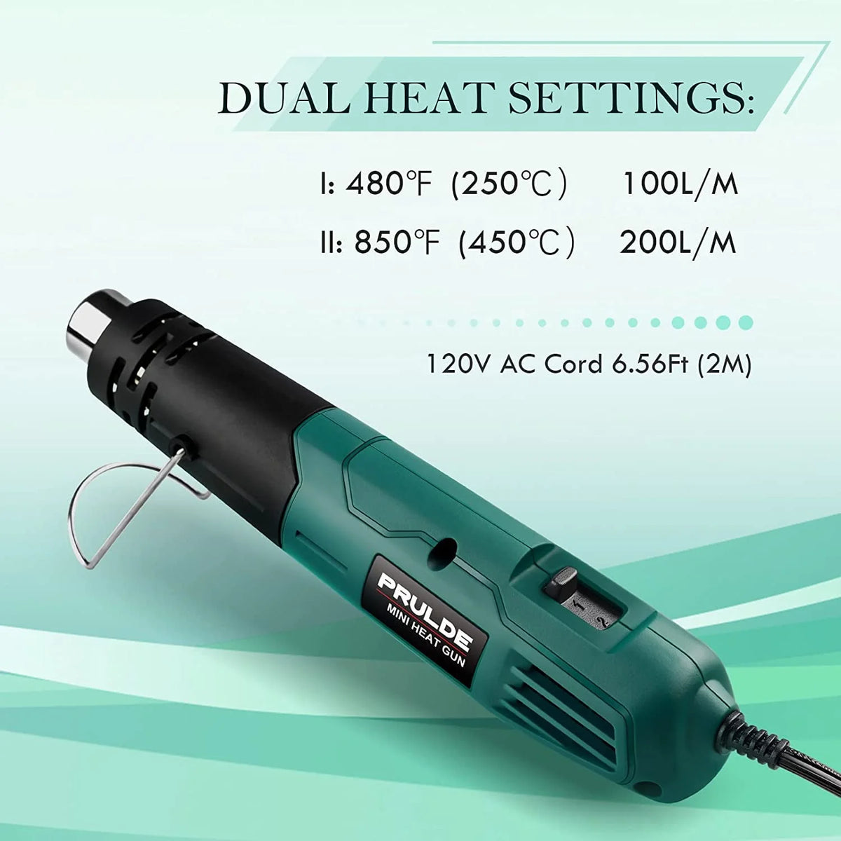 Mini Heat Gun 380W Dual Temperature Hot Air Gun Y9866