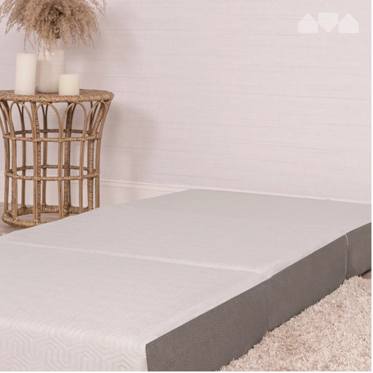 6-Inch Memory Foam Tri Folding Mattress with Removable Cover J728