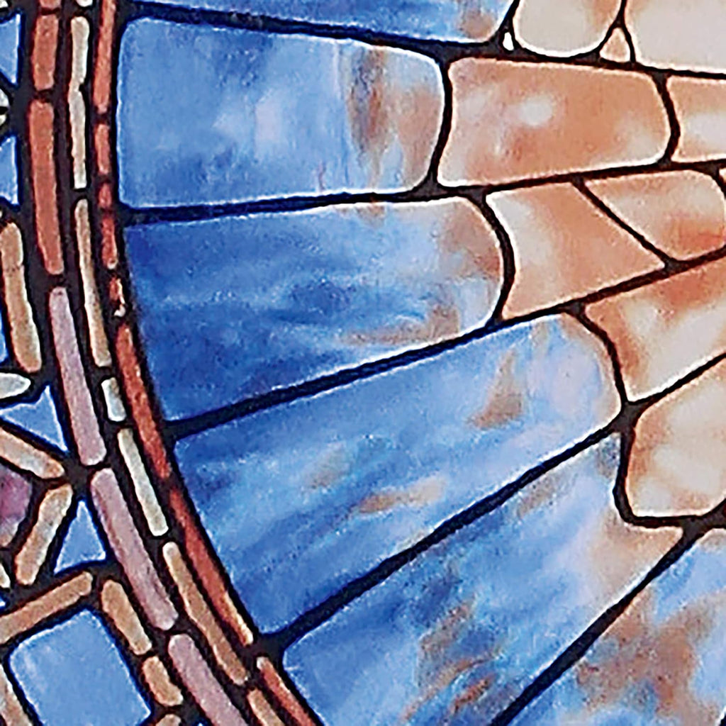 Round Stained Glass Window Hangings Z343208