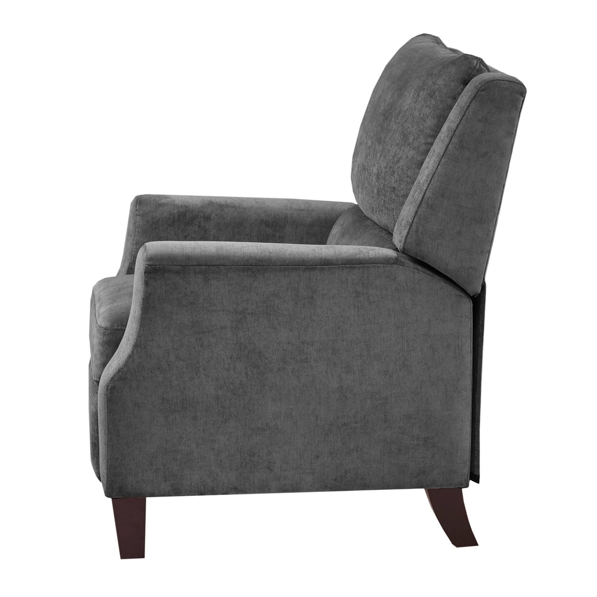 Grey Push Back Recliner B283