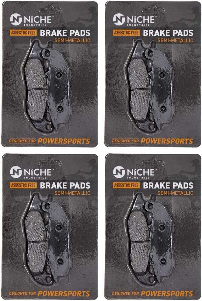 Front Semi-Metallic Brake Pad Set 4 Pack V70056