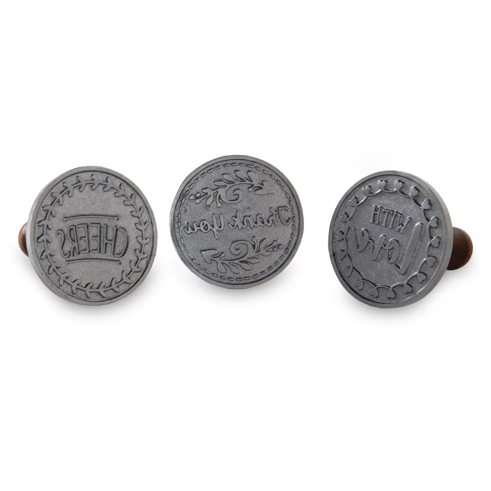 Cast Aluminum Cookie Stamp Set O669818