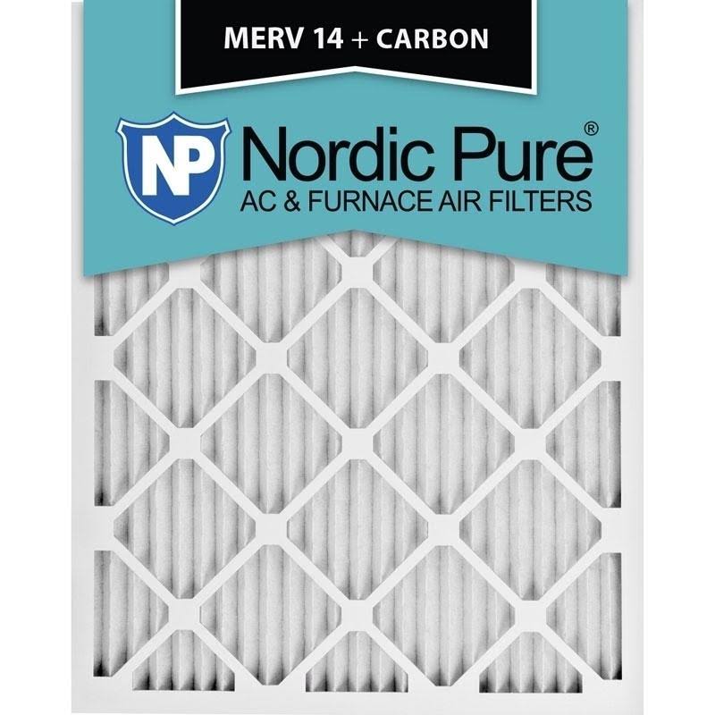 24 Pc MERV 14 Carbon AC Furnace Air Filters X145