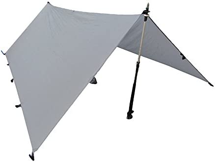 Grey 8' x 10' Ultralight Silnylon Tarp Y73979