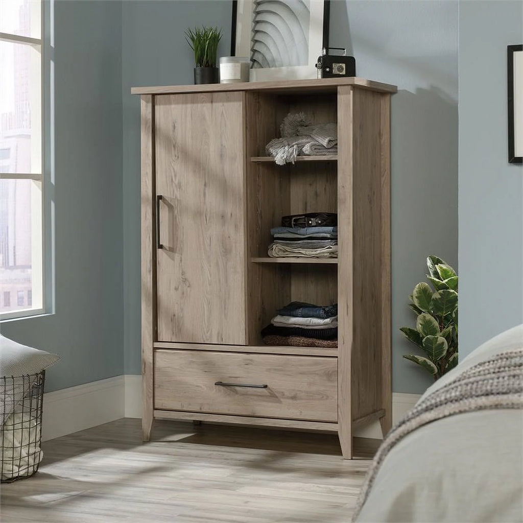 Wood Bedroom Armoire D6900