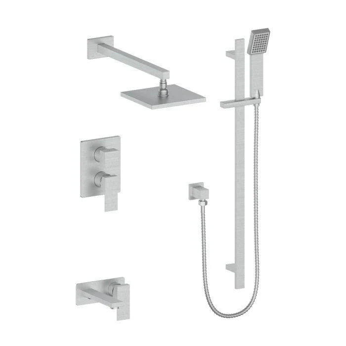 Brushed Nickel Shower System W93190
