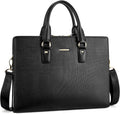 Leather Laptop Briefcase Shoulder Bag B18292