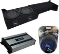 Compatible with 2005-UP Nissan Frontier Crew Cab Dual 10 Sub Box H556980