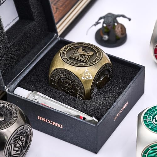 Matte Green 7-in-1 Polyhedral Metal Dice Set V594065