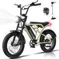 750W Electric Bike 20X4.0 Fat Tire 48V 15Ah Battery A705