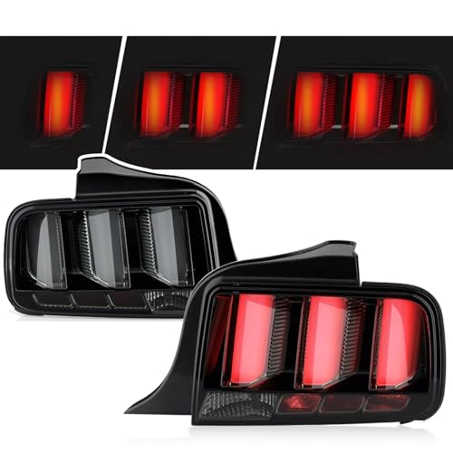 Black Smoked LED Tail Lights D80417