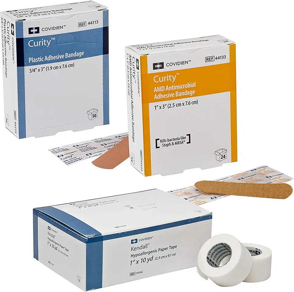 Flexible Fabric Adhesive Bandage, 0.75 x 3IN Q836153