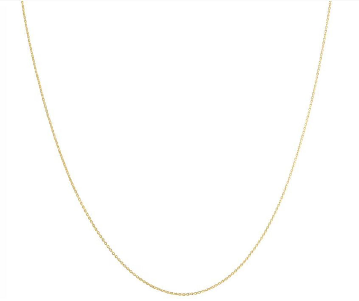 14k Yellow Gold Cable Necklace (18 inches) S763080