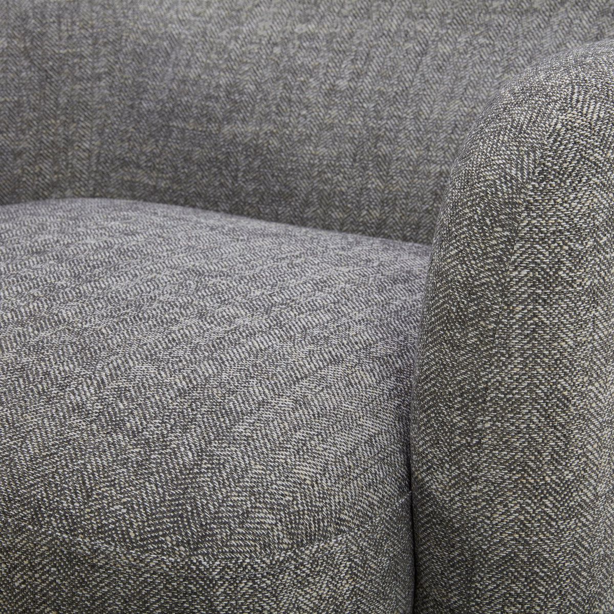Swivel Accent Barrel Chair with Adjustable Backrest L5274