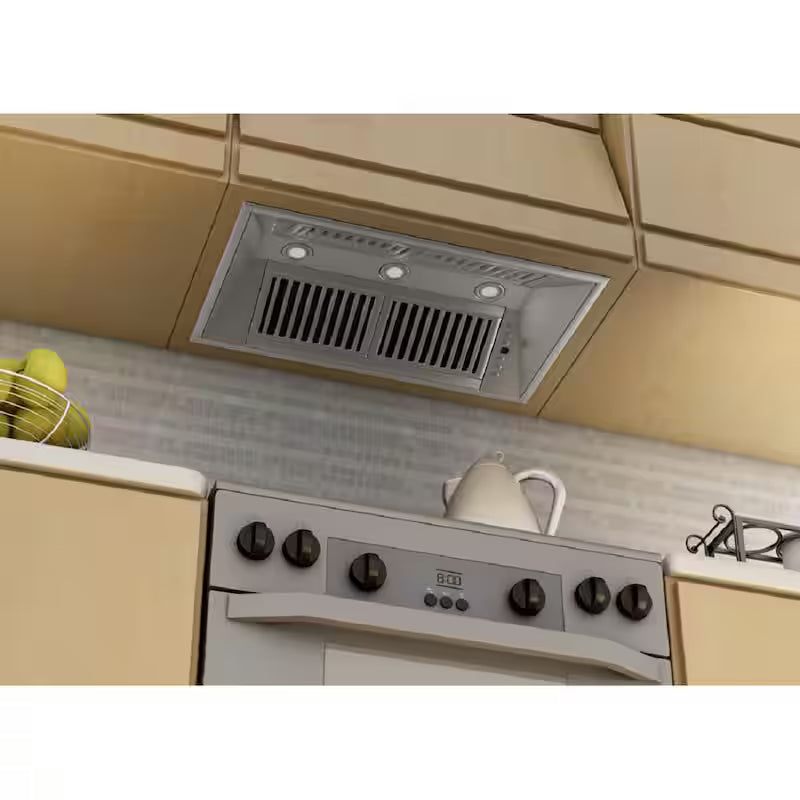 46 in. 700 CFM Stainless Steel Range Hood Insert L2738