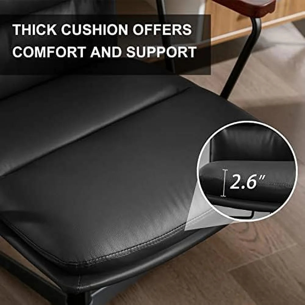 PU Padded Ergonomic Swivel Office Desk Chair with Wheels V780