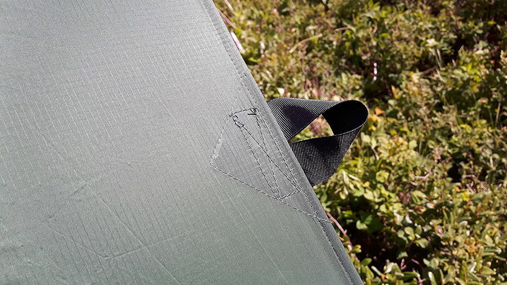 Grey 8' x 10' Ultralight Silnylon Tarp Y73979