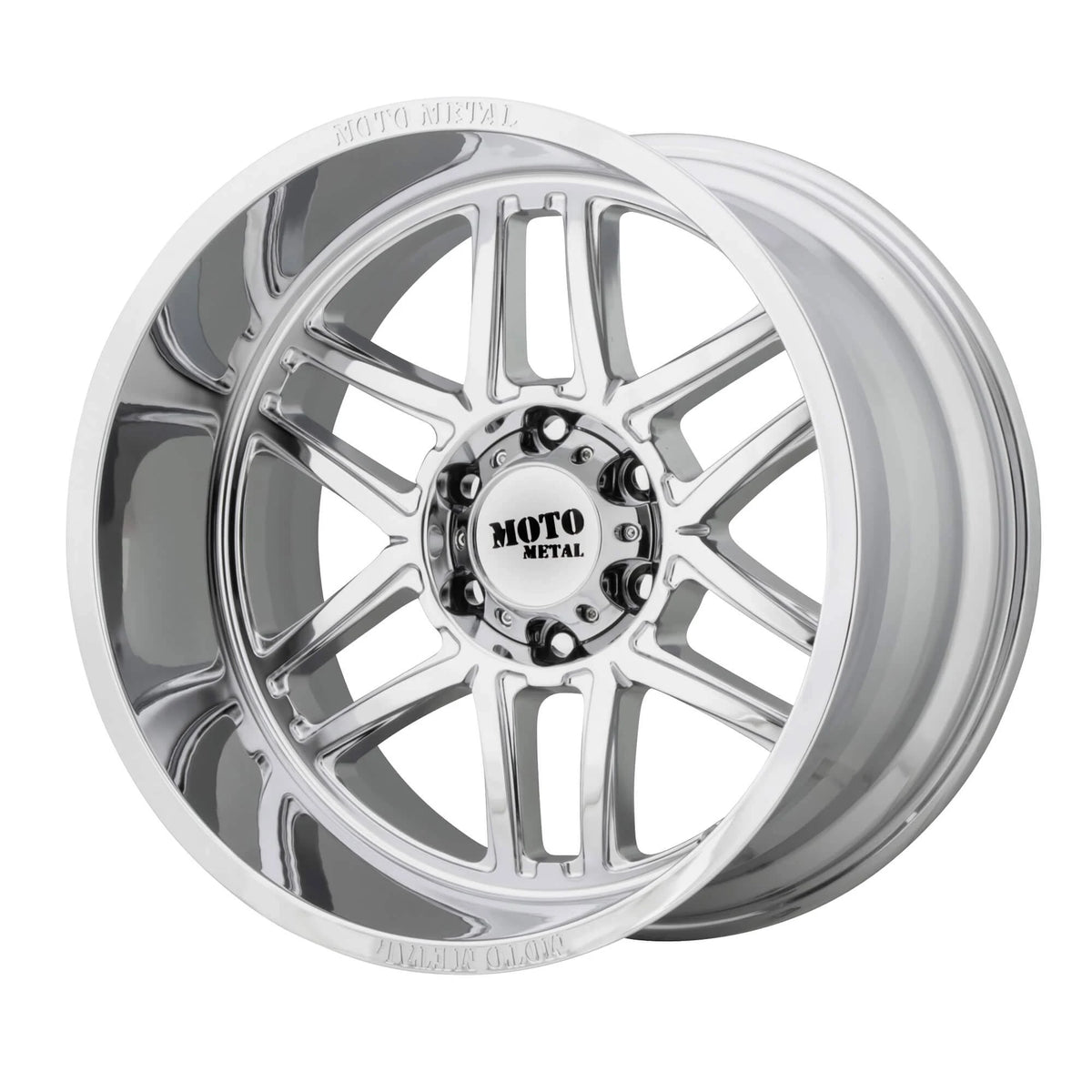 Chrome 20x9 5x127 18mm Wheel K257