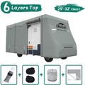 RV Cover Class C 6 Layers Heavy Duty Waterproof Windproof Anti-UV Camper Cover V15337