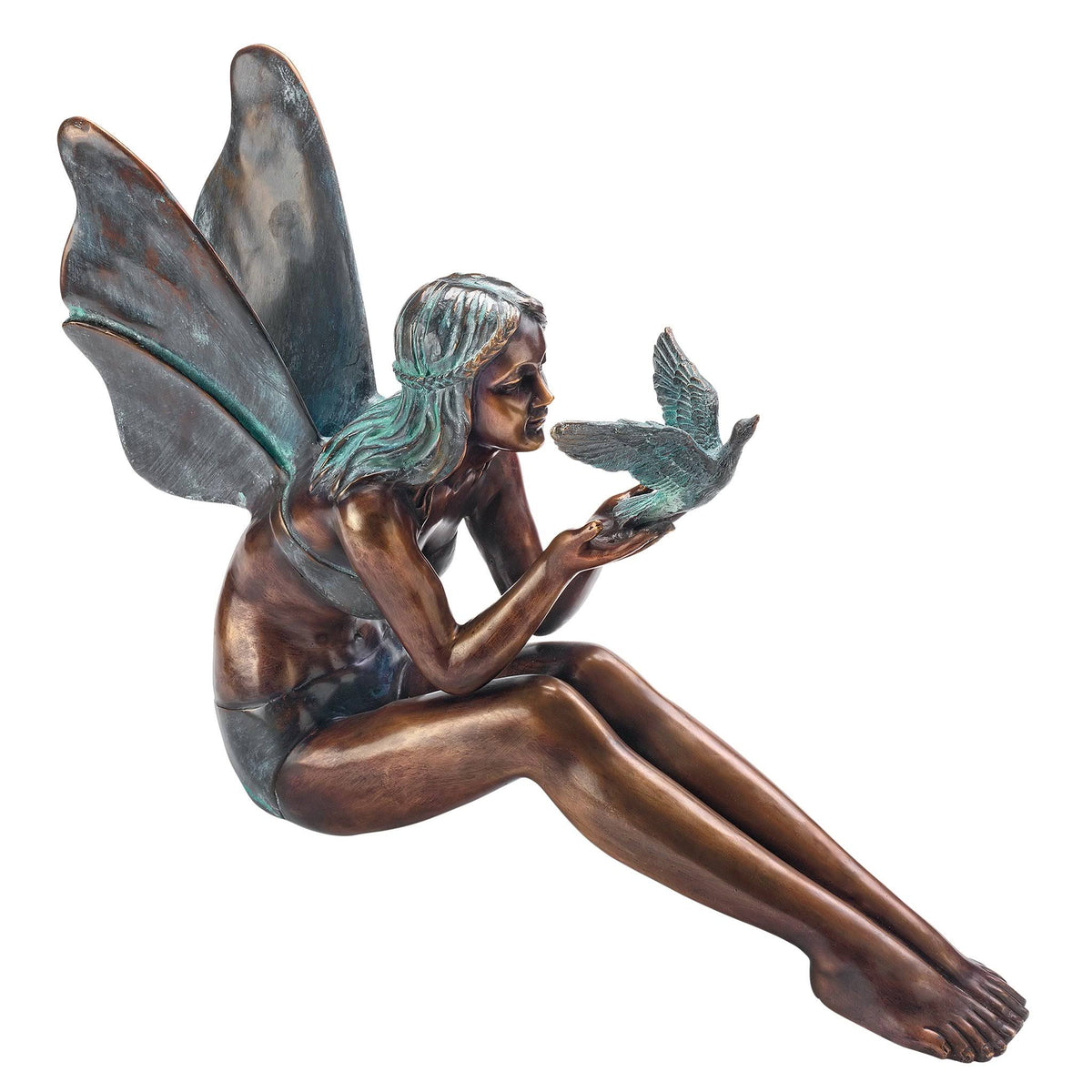 Large Cast Bronze Garden Statue L94110