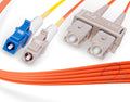 5M LC to SC Mode Conditioning Fiber Patch Cable B806973