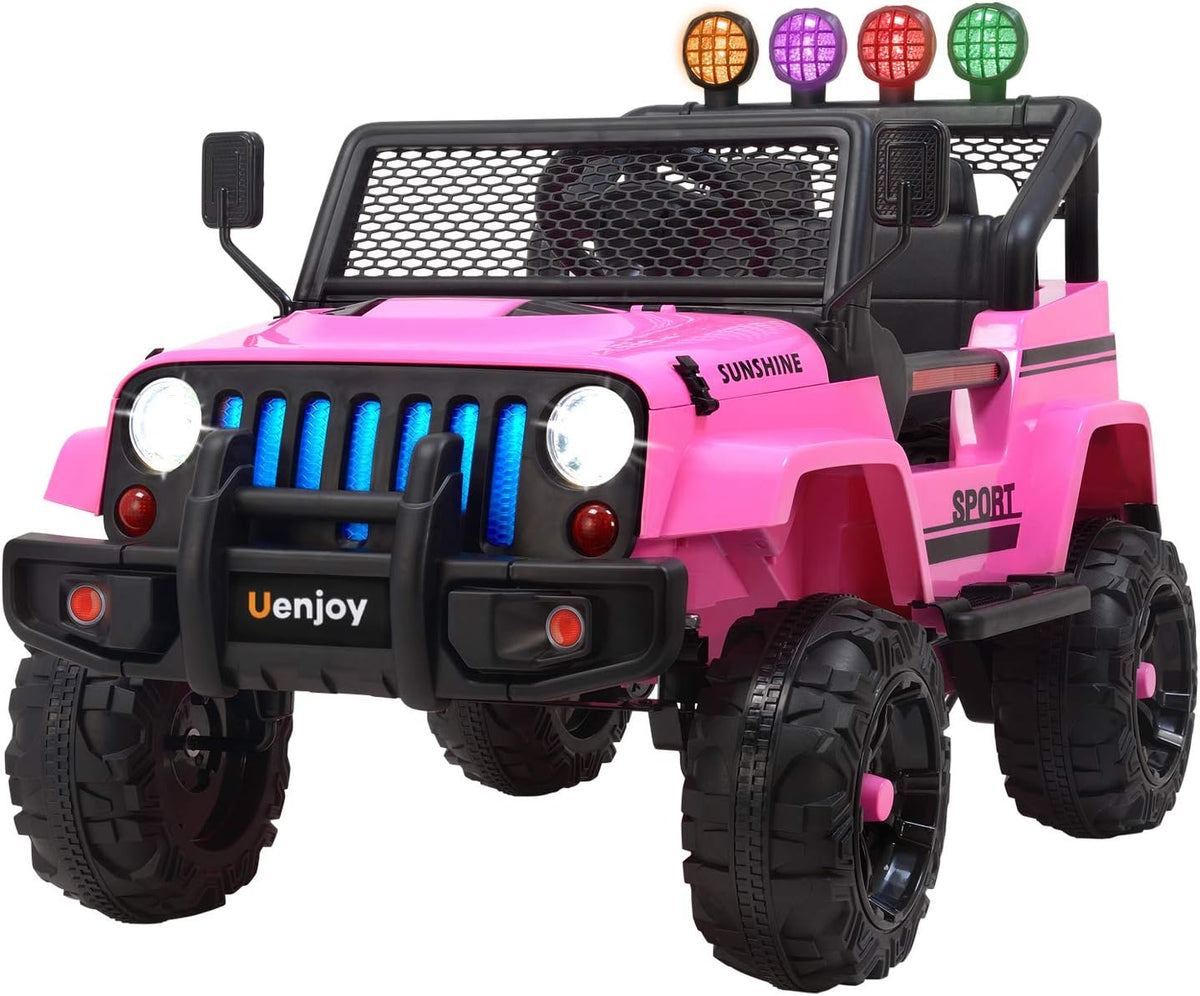 Pink 12V Electric Kids Ride On Car B731690