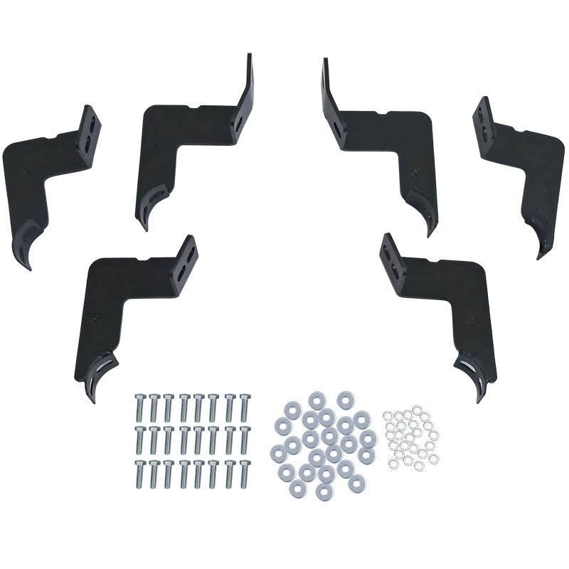 Chrome Running Board Side Step Bars W331