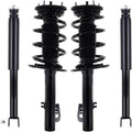 Set of 4 Front Strut-Coil Spring-Rear Shock T2934
