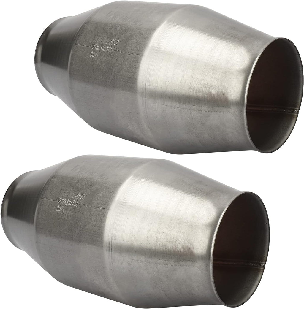 2 Pack Universal Catalytic Converter with O2 Port O26315