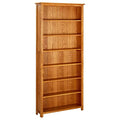 7-Tier Solid Oak Wood Bookcase R112964