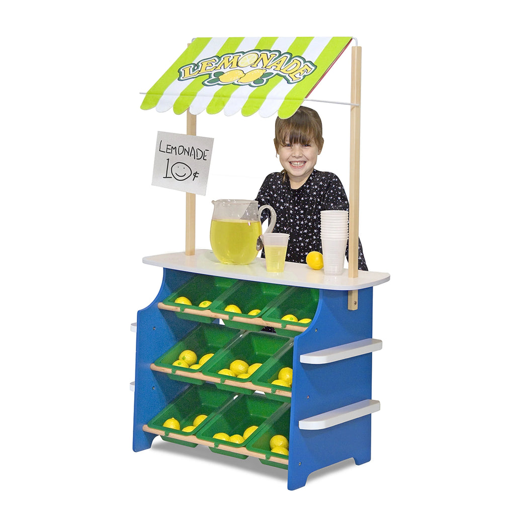 Wooden Grocery Store and Lemonade Stand O81744