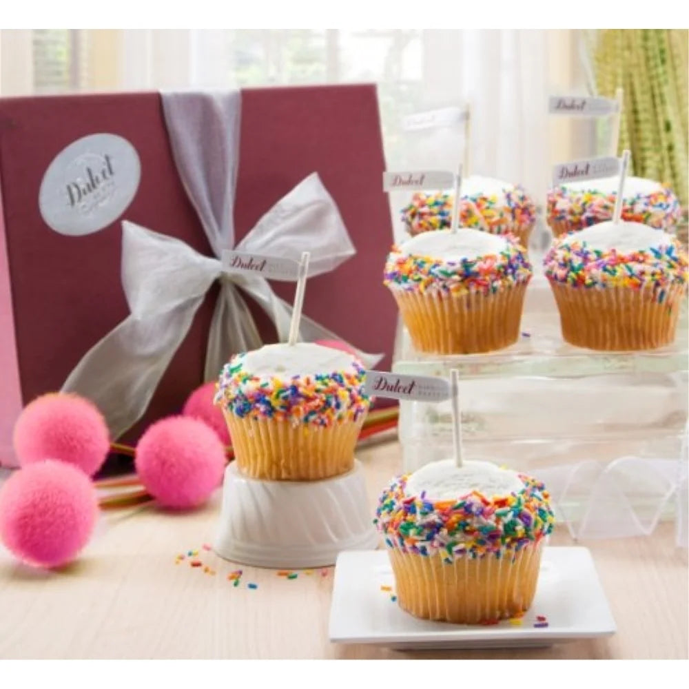 Fresh Vanilla Sprinkle Cupcake F190