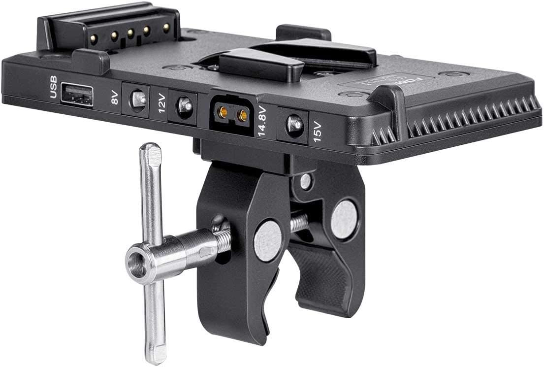V Mount Battery Adapter Plate with Super Clamp Z550543