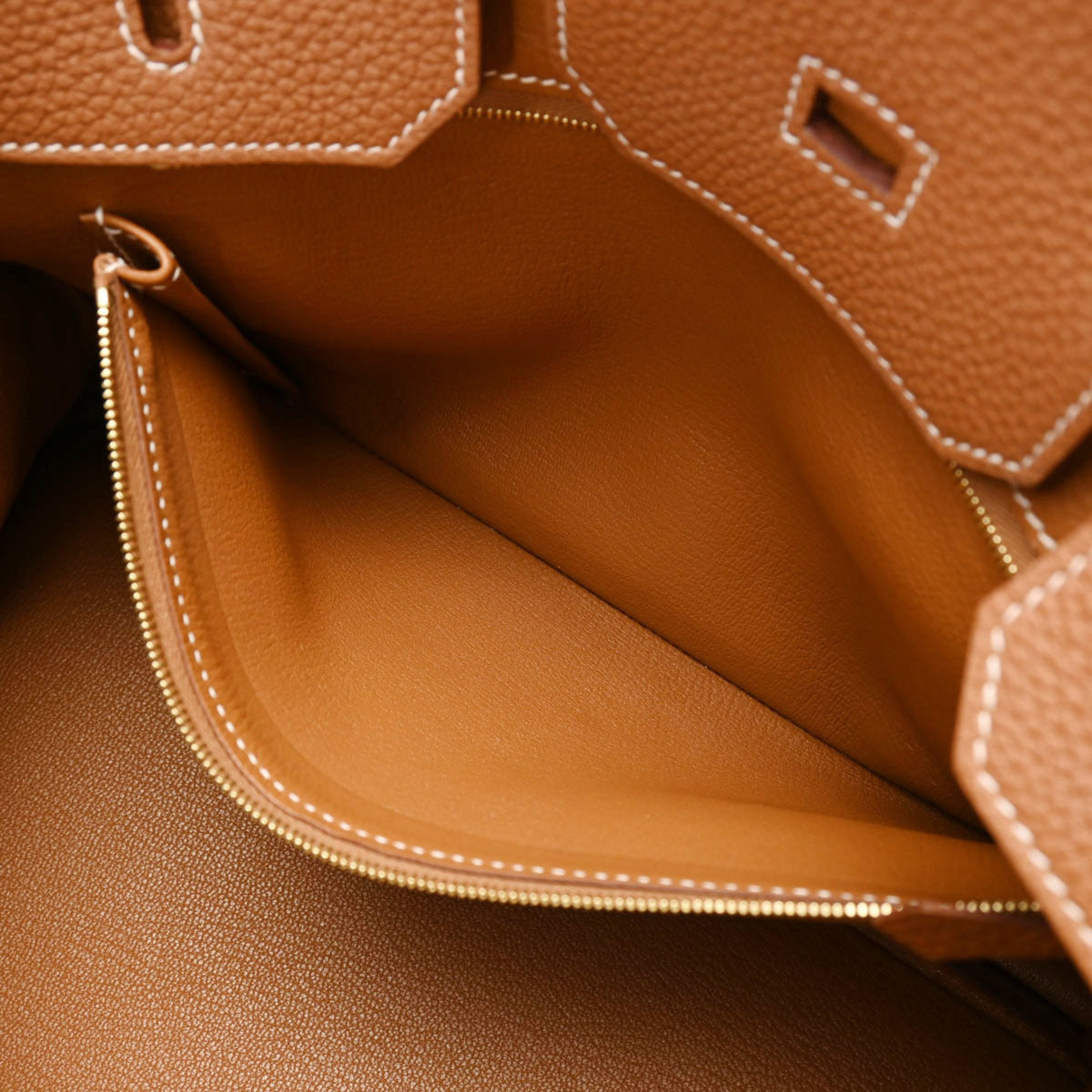 Gold Togo Handbag Q8242