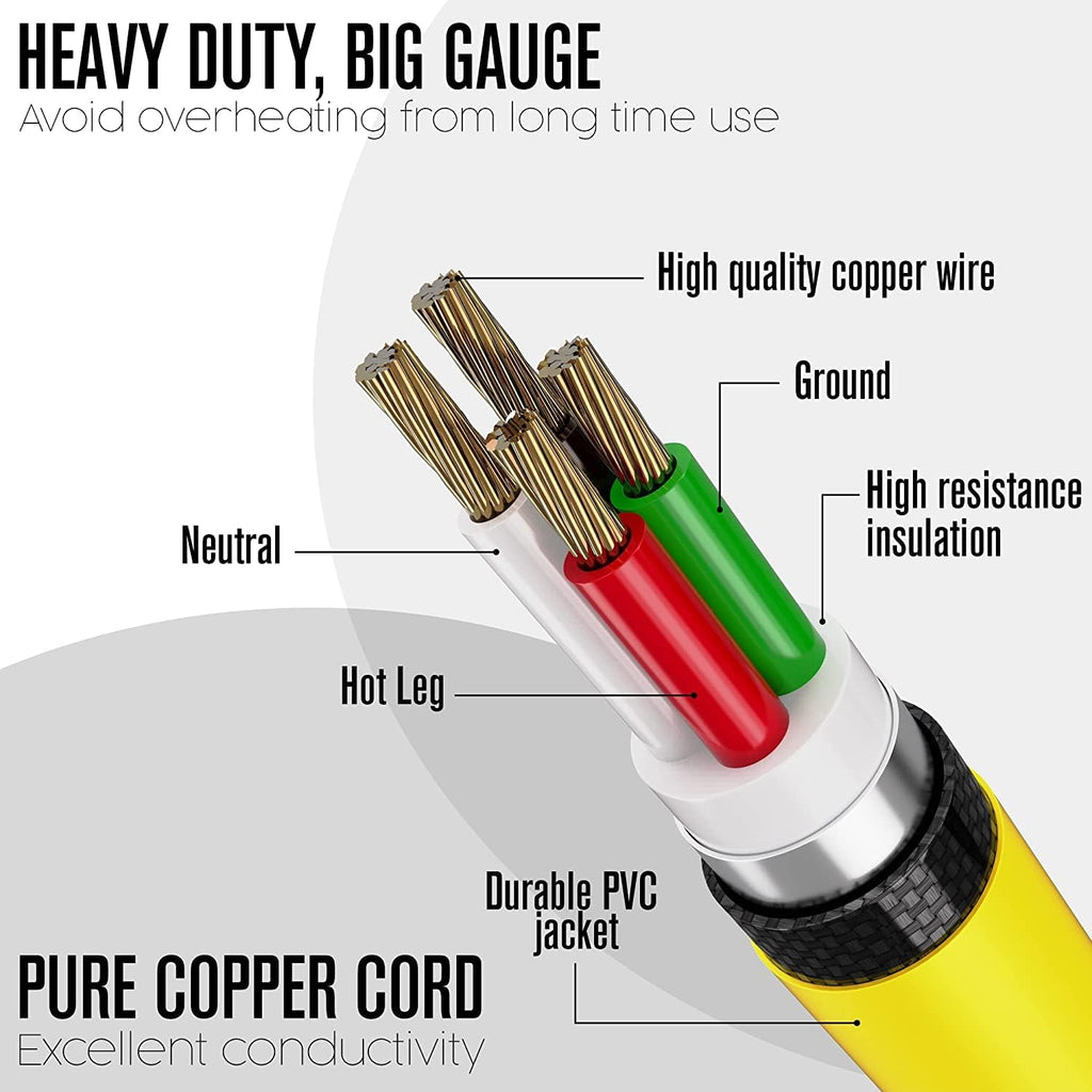 30 Amp 25 Ft 4 Prong Generator Extension Cord O425960
