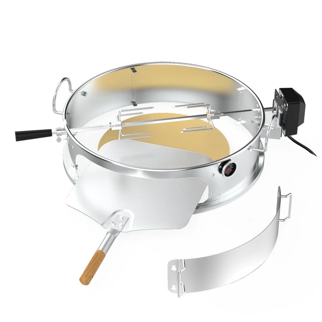 Multi-Purpose Rotisserie Ring Kit Stainless Steel I8603