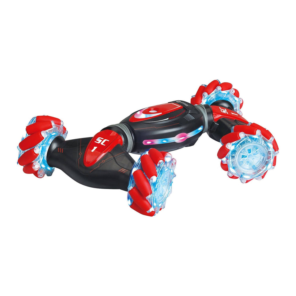 Red 4WD RC Stunt Car B605