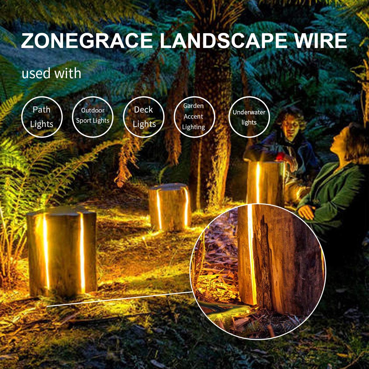 12AWG 2-Conductor Direct Burial Wire, 265ft J221