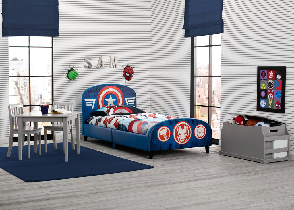 Upholstered Twin Bed V423574