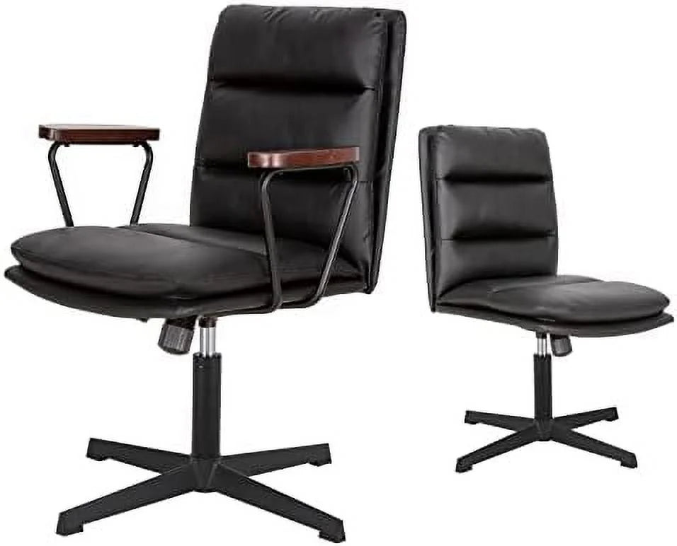 PU Padded Ergonomic Swivel Office Desk Chair with Wheels V780