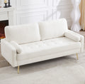 2 Seater Boucle Sofa with 2 Pillow T887
